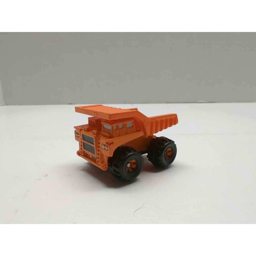 Vintage 1995 Micro Machine Orange Dump Truck